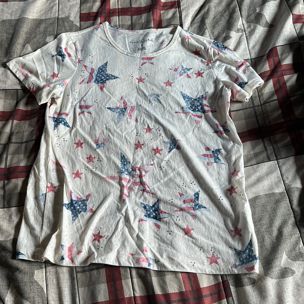 Stars and Stripes t shirt size small